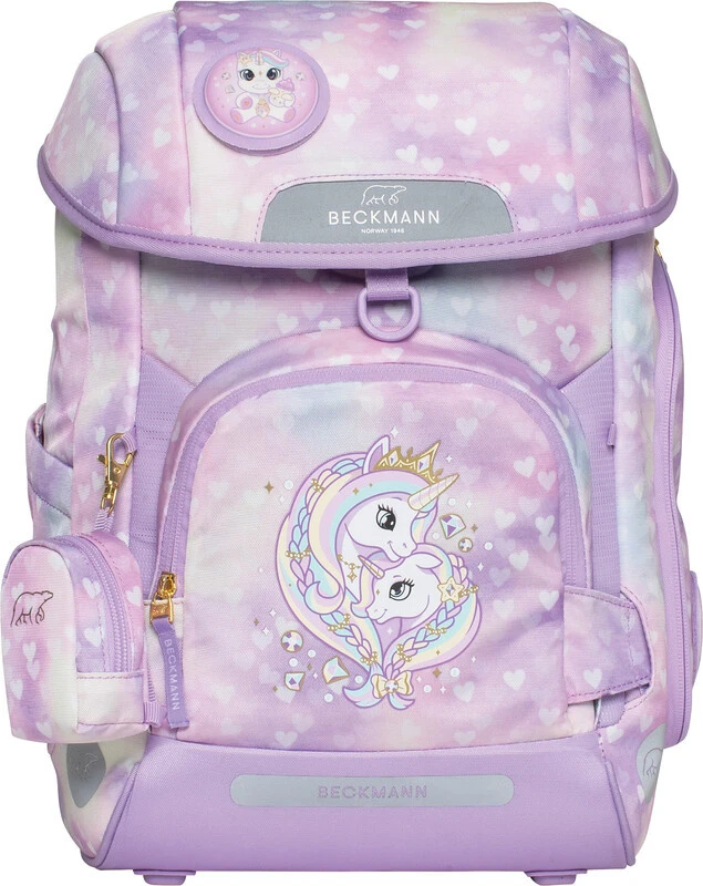 BECKMANN Schulrucksack-Set Plus Air mit Wendetasche