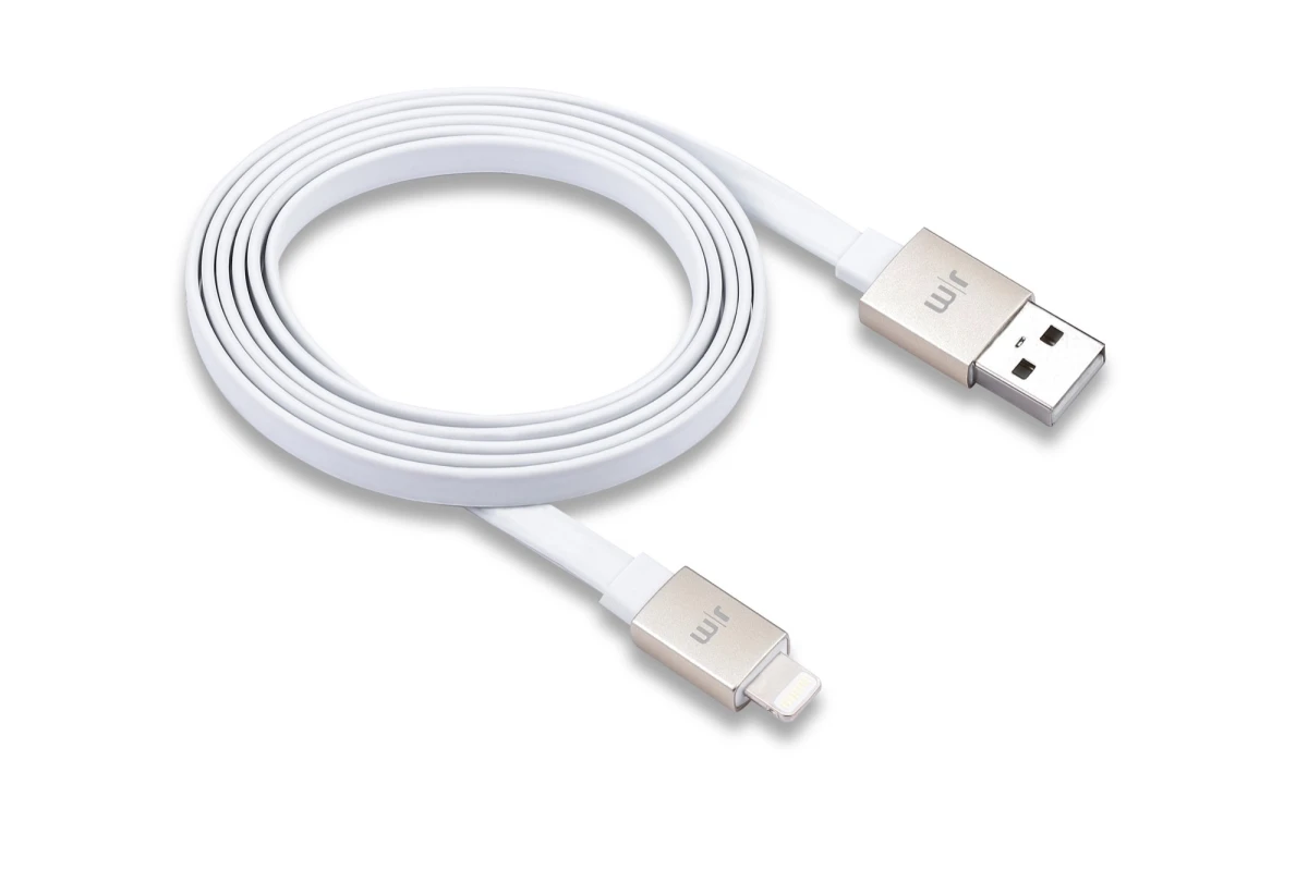 Just Mobile AluCable Flat Câble Lightning 1.2 m