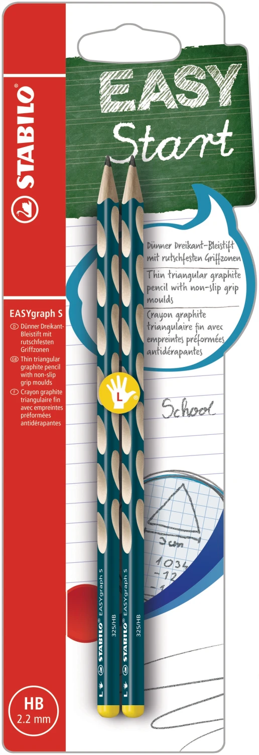 STABILO Crayon EASYgraph S HB - L (2x)