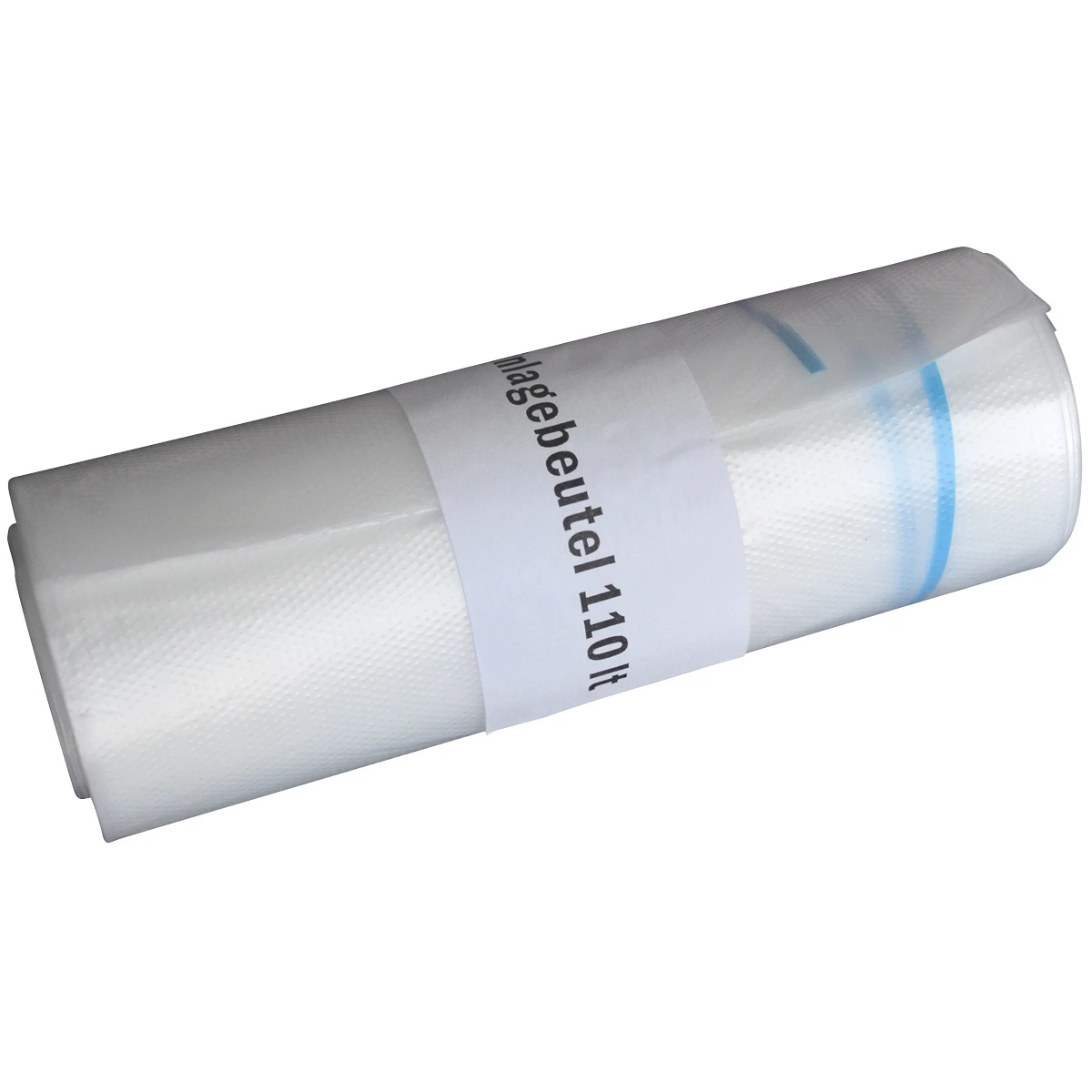 Sachets poubelle110l, PE transparents