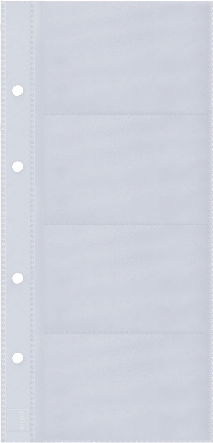 SIGEL Visitenkarten-Ringb. 265x147mm