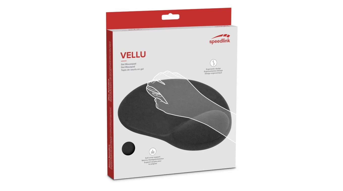 SPEEDLINK VELLU Gel Mousepad Ergonomic