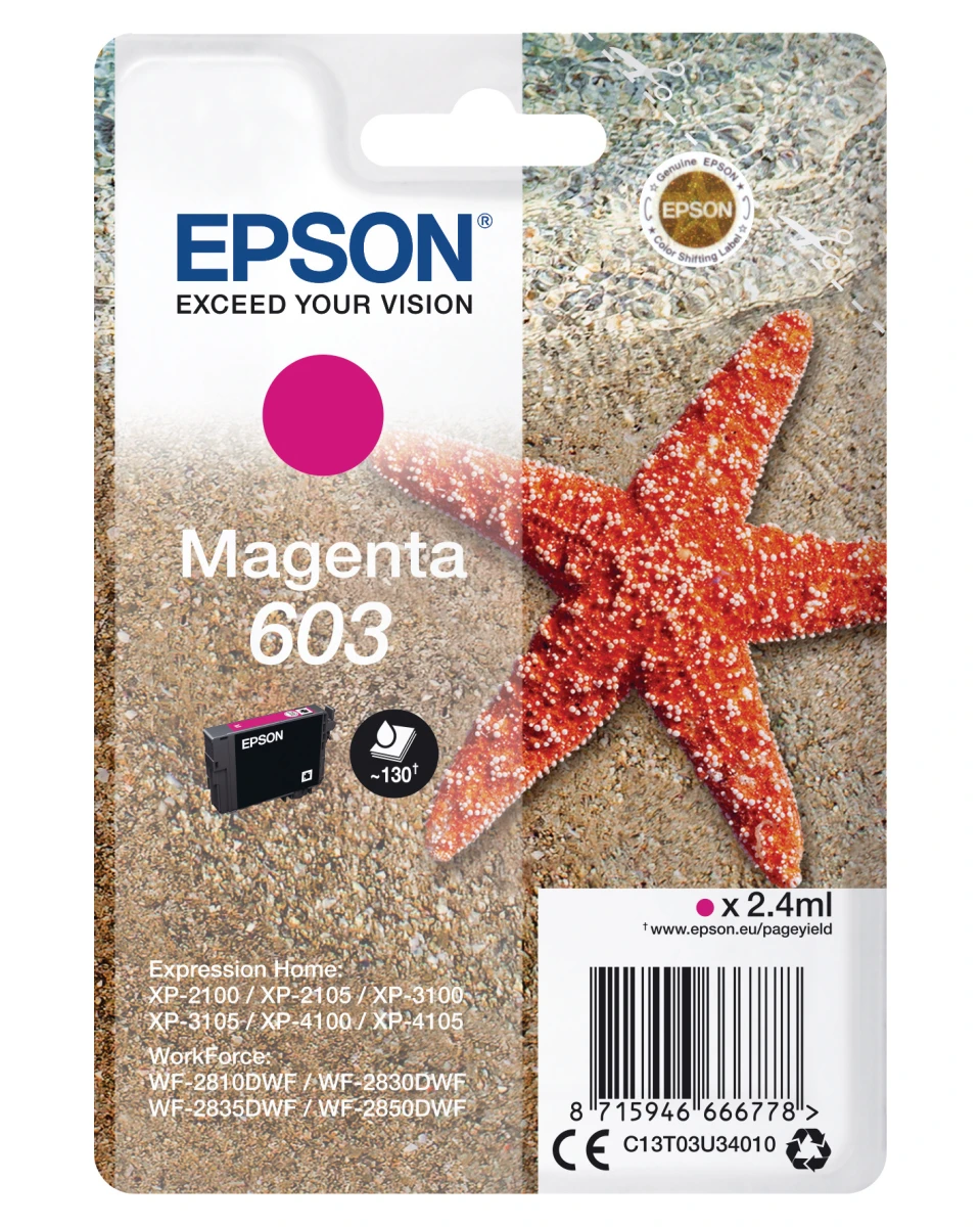 EPSON Tintenpatrone 603 magenta