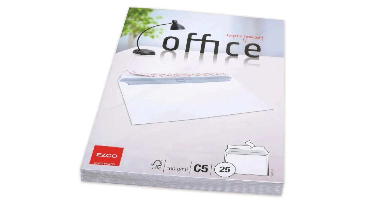 ELCO Enveloppe Office C5, sans fenêtre 25 pcs.