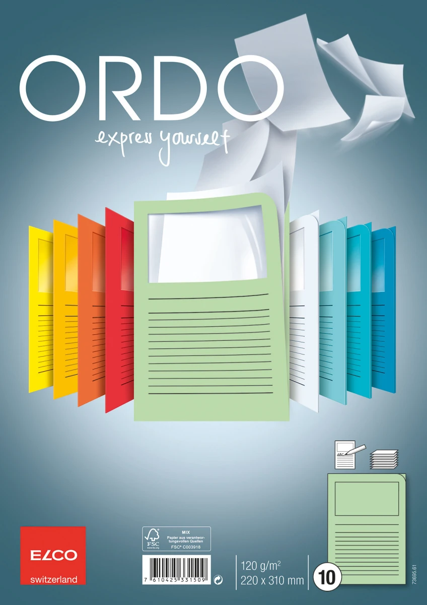 ELCO Dossiers d'organisation Ordo A4