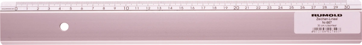RUMOLD Règle alu 30cm