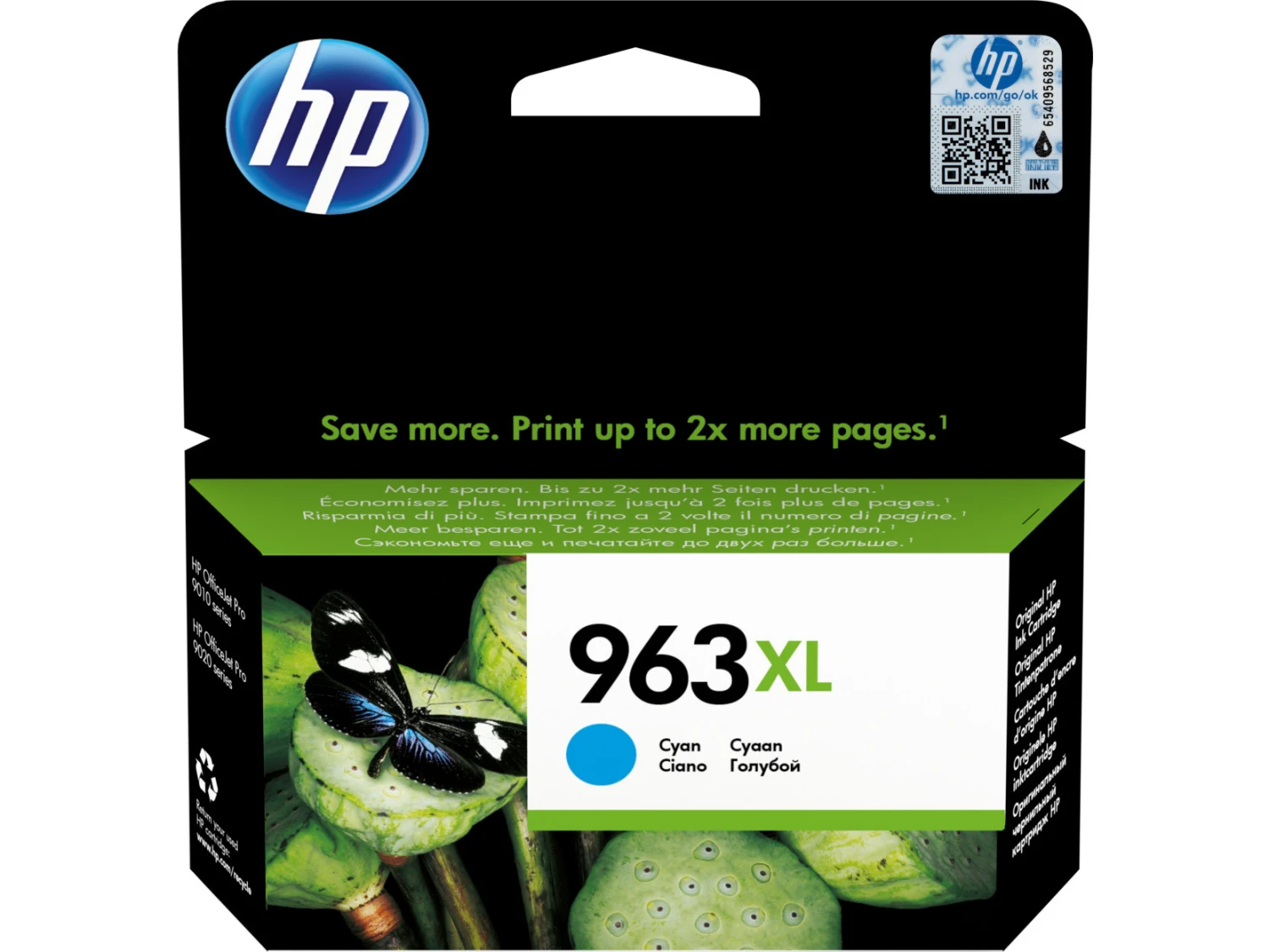HP Tintenpatrone 963XL cyan