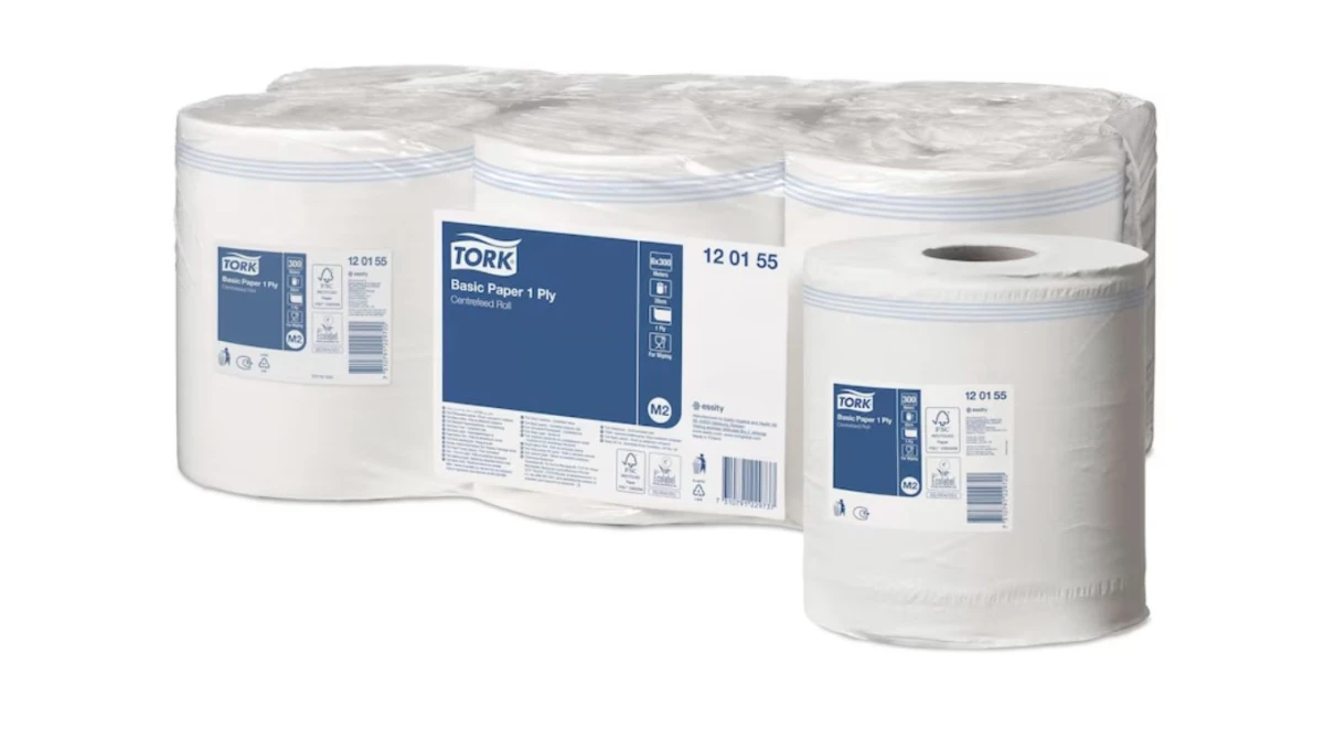 TORK Papier d'essuyage Universal Midi 1 couche, 6 rouleaux