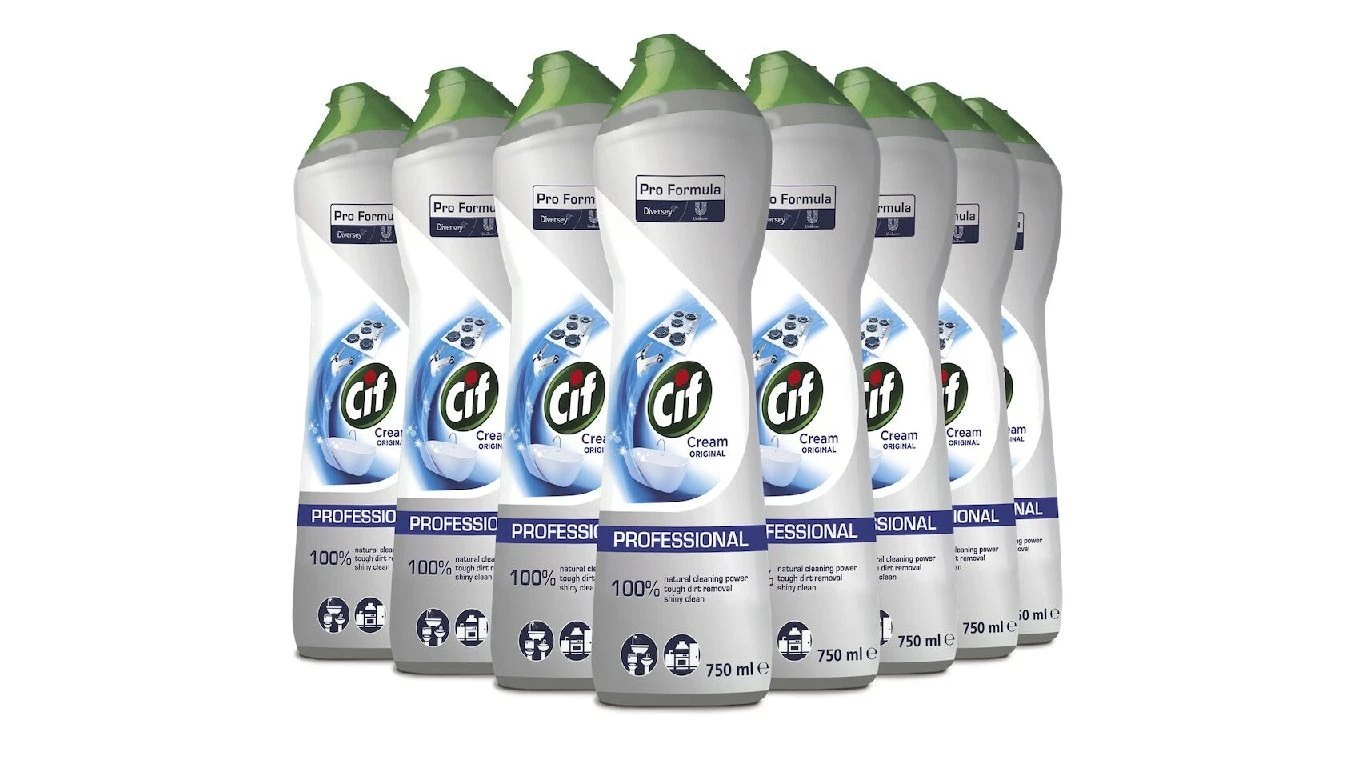 CIF Crème à récurer Professional Cream 8 x 750 ml