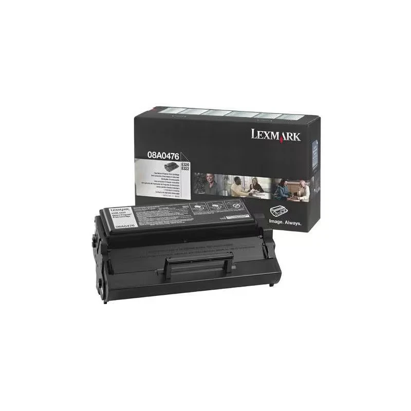 Lexmark Toner Return, black 08A0476