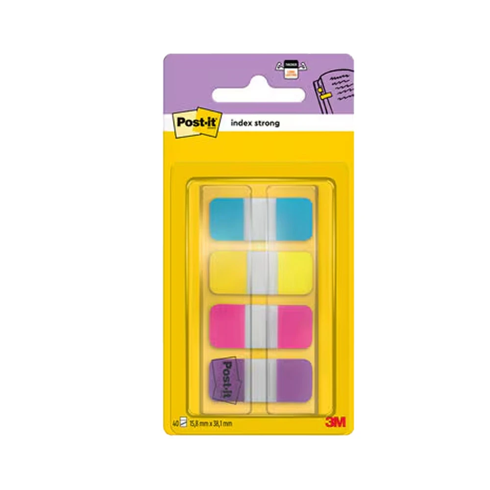 POST-IT Ablagetabs Index Strong Mini 4 x 10 Blatt