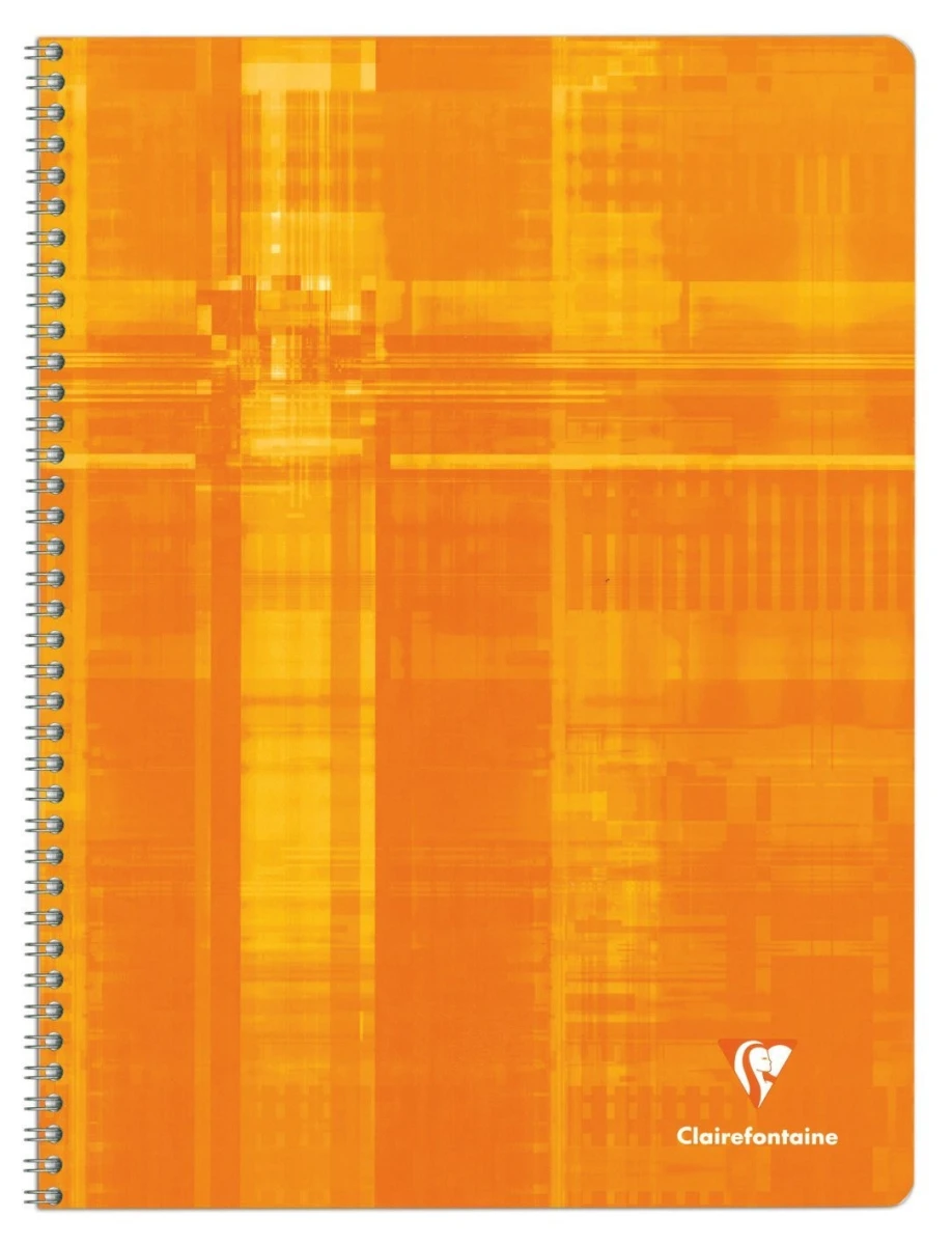 CLAIREFONTAINE Carnet spirale ass. A4