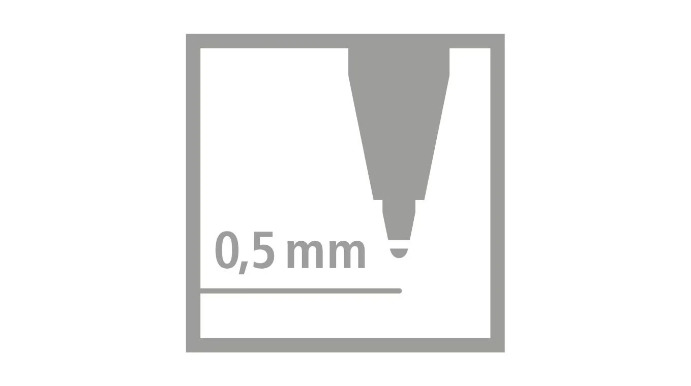 STABILO worker+ Tintenroller, 4 Farben