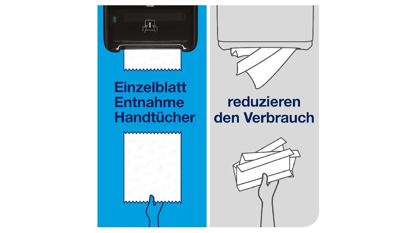 TORK Papierhandtuchrollen Advanced Matic 2-lagig, 6 Rollen