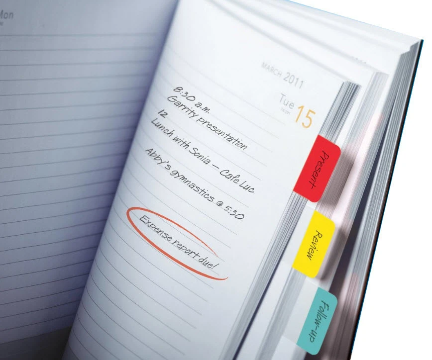 POST-IT Marque-pages Index Strong 3 x 22 feuilles