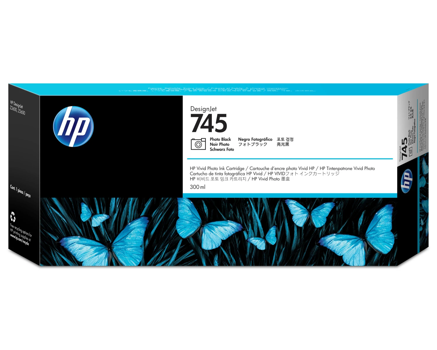 HP Tintenpatrone 745 photo black