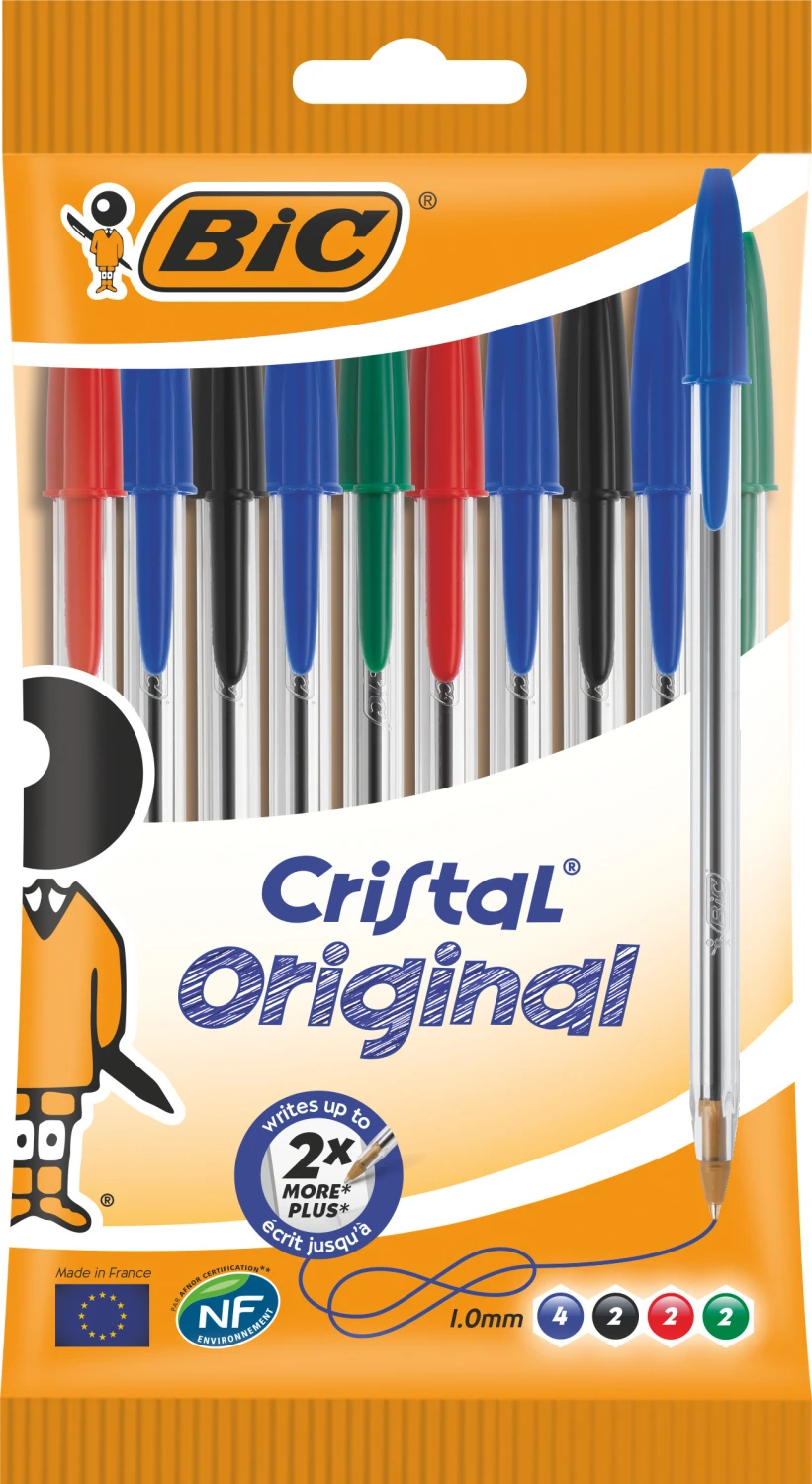 BIC Stylo à bille Cristal