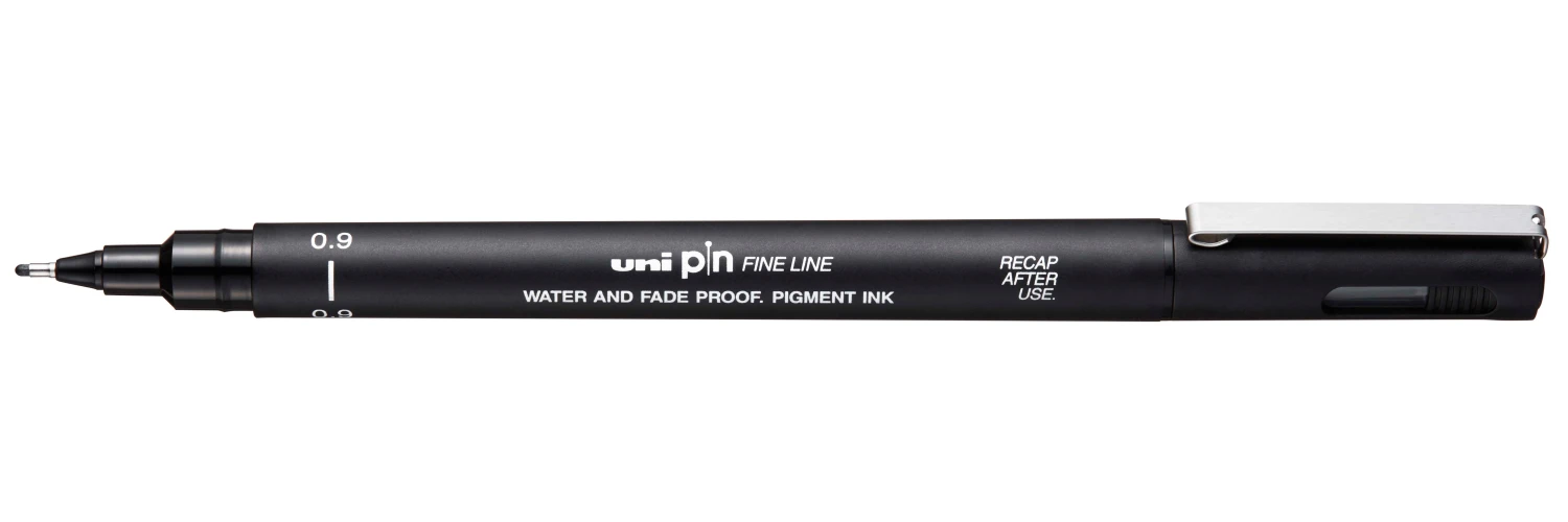UNI-BALL Fineliner Pin 0.9mm