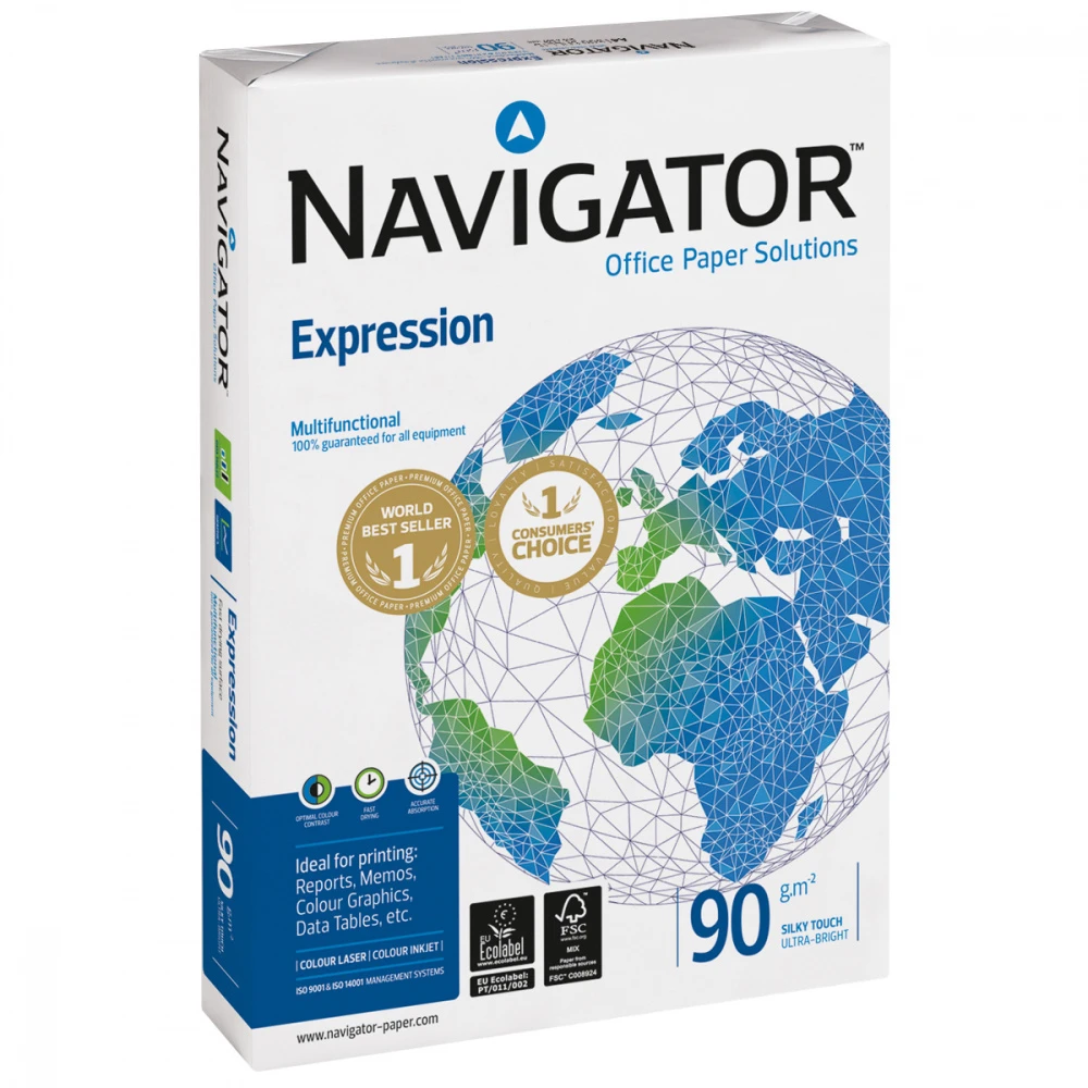 NAVIGATOR Papier copieur Expression A3, 90 g/m², 500 feuilles