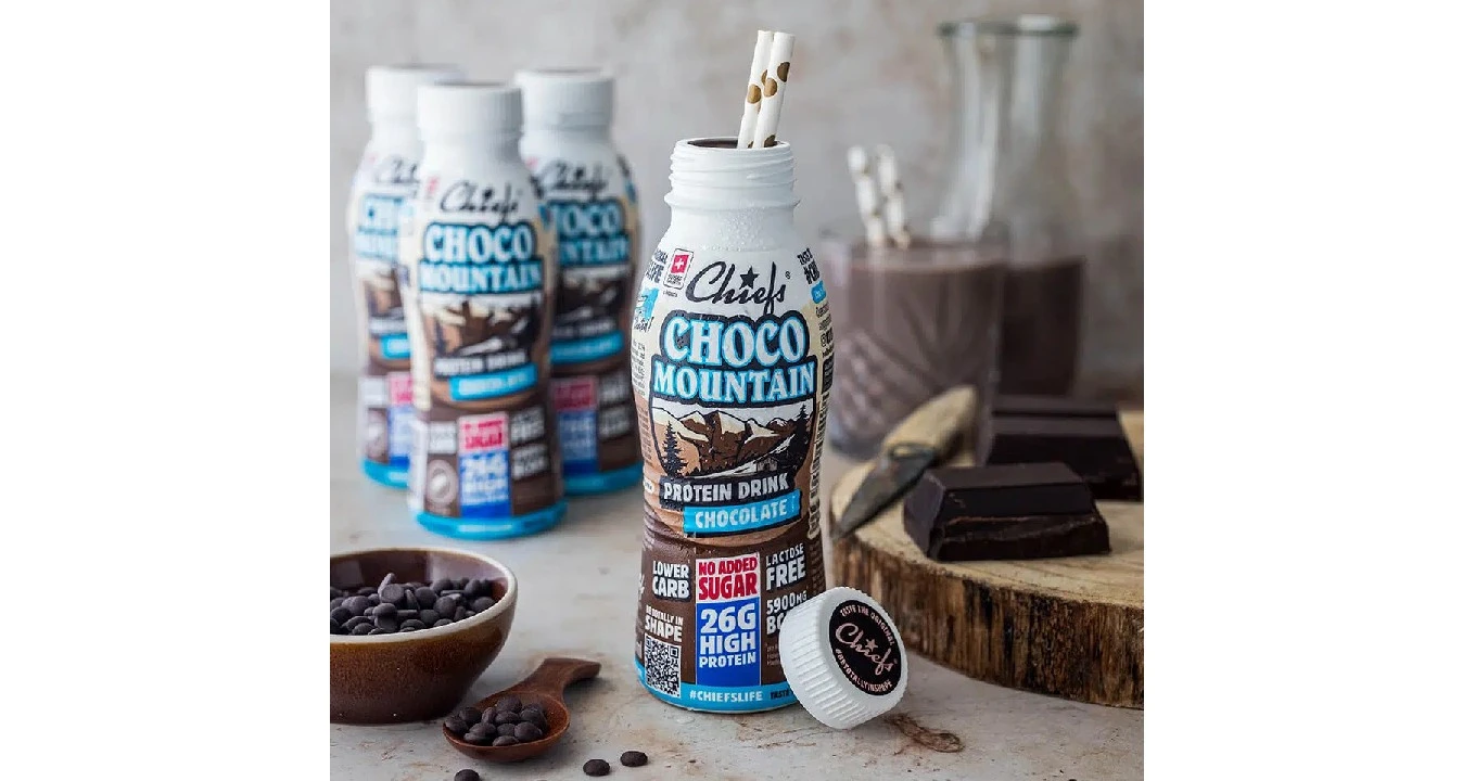 CHIEFS Protein Drink Choco Mountain 8 x 330 ml