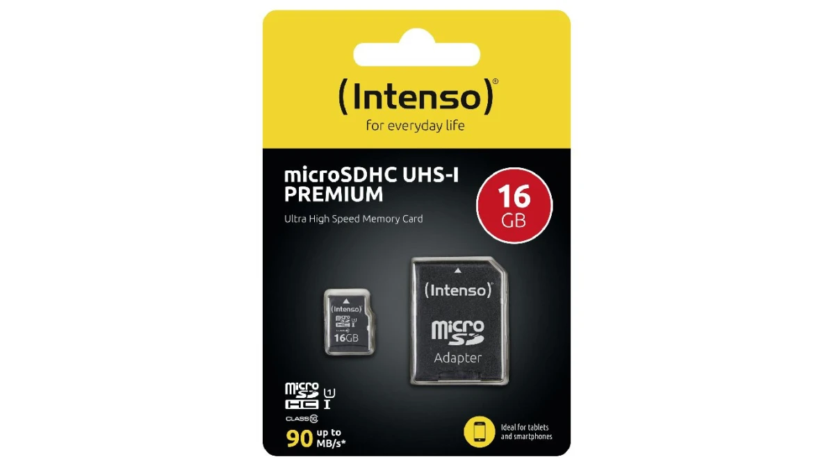 INTENSO Micro SDHC Card PREMIUM 16GB