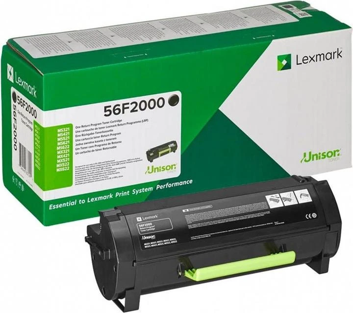 LEXMARK Cartridge Return Program 6000 pages 56F2000