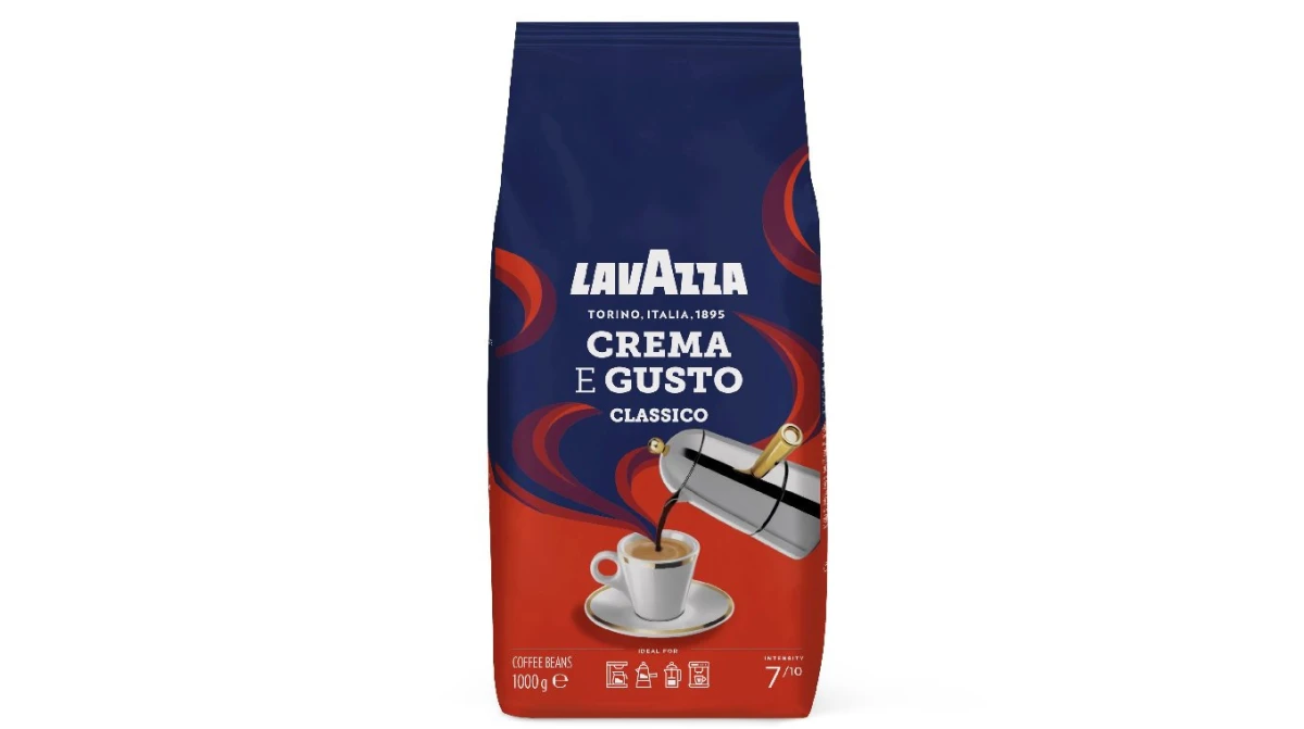 LAVAZZA Café en grains Qualità Crema e Gusto 1 kg