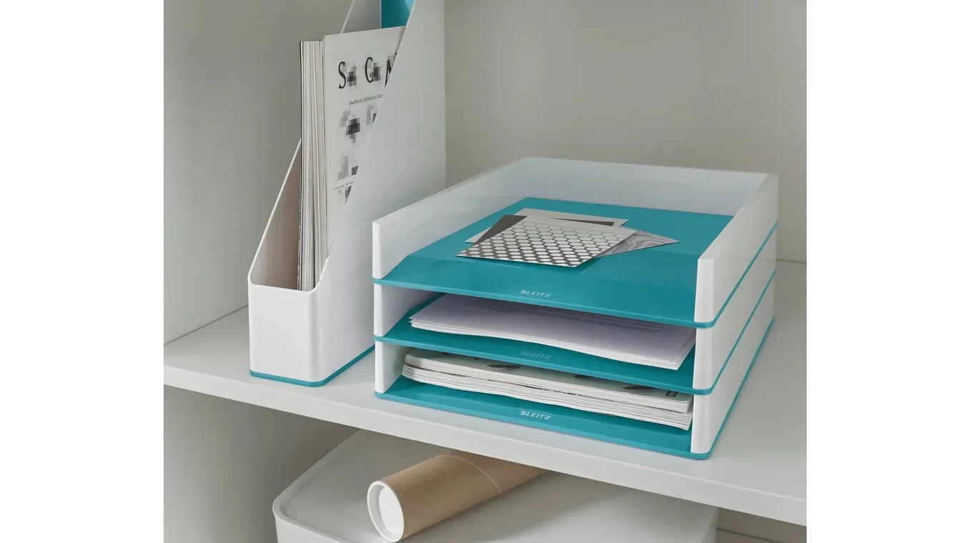 LEITZ 5361 WOW Briefkorb Duo Color A4