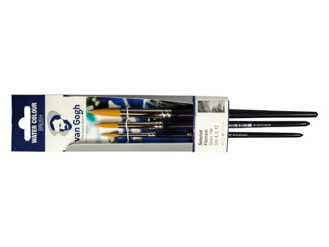 TALENS Aquarellpinselset Gr.4/8/12
