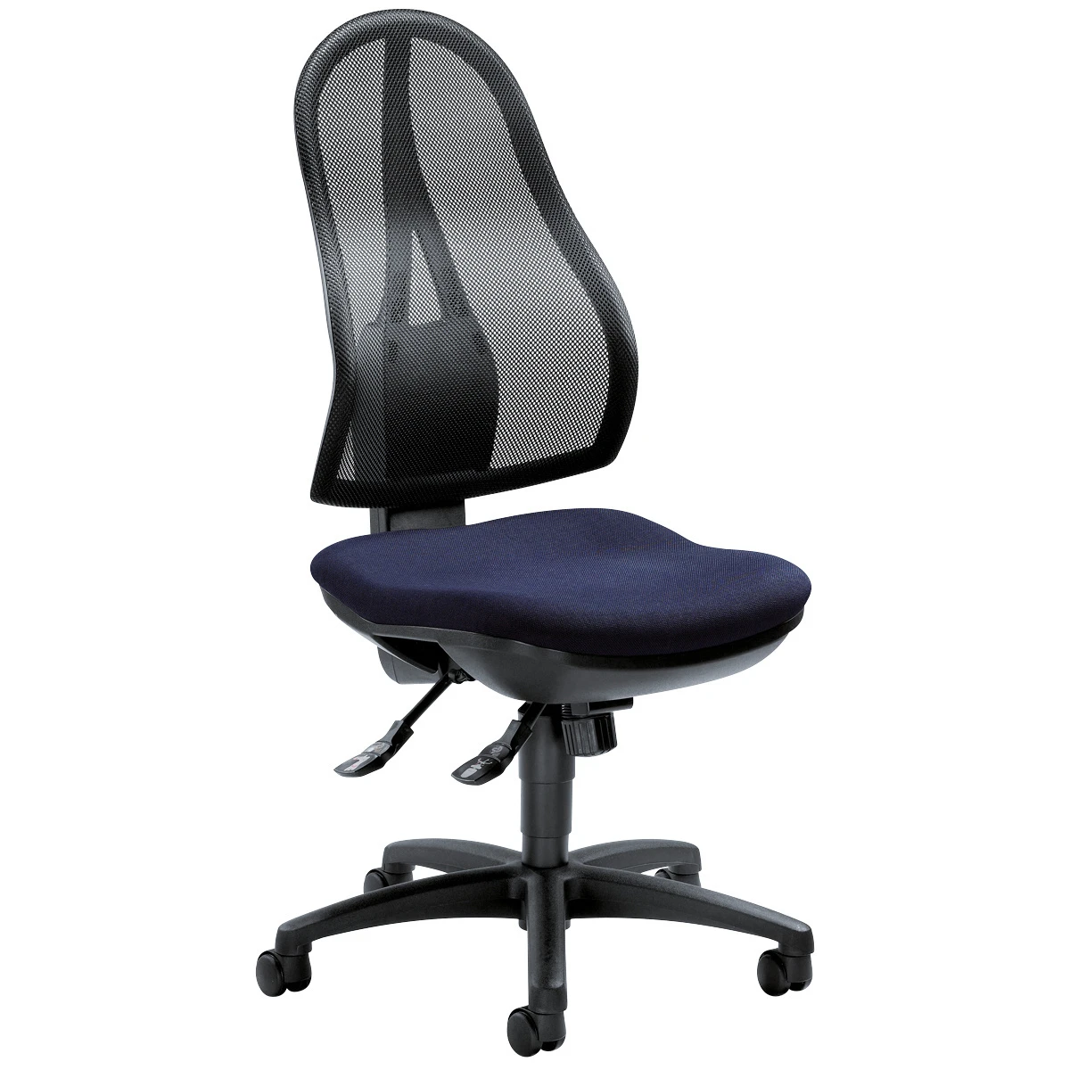 Bürodrehstuhl Comfort NET, dunkelblau
