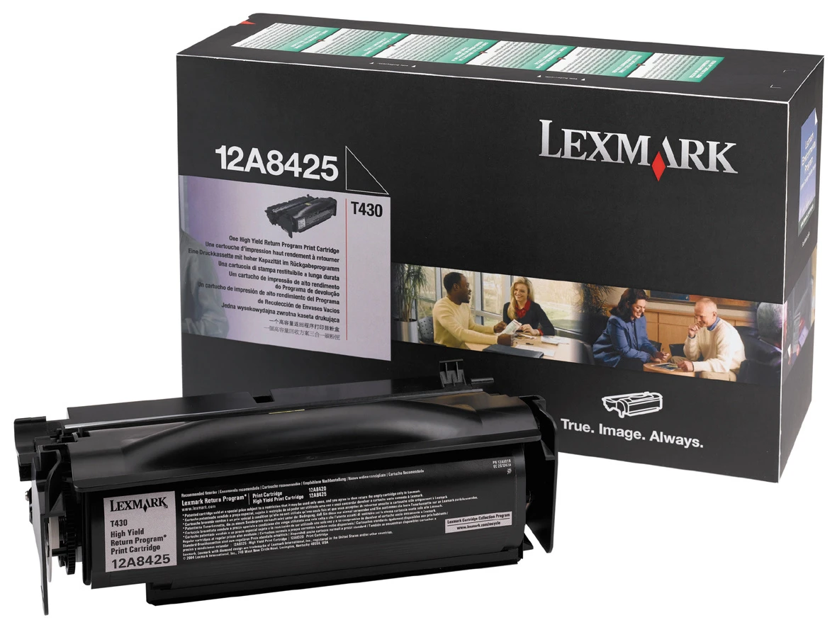 Lexmark 12A8425 Toner schwarz