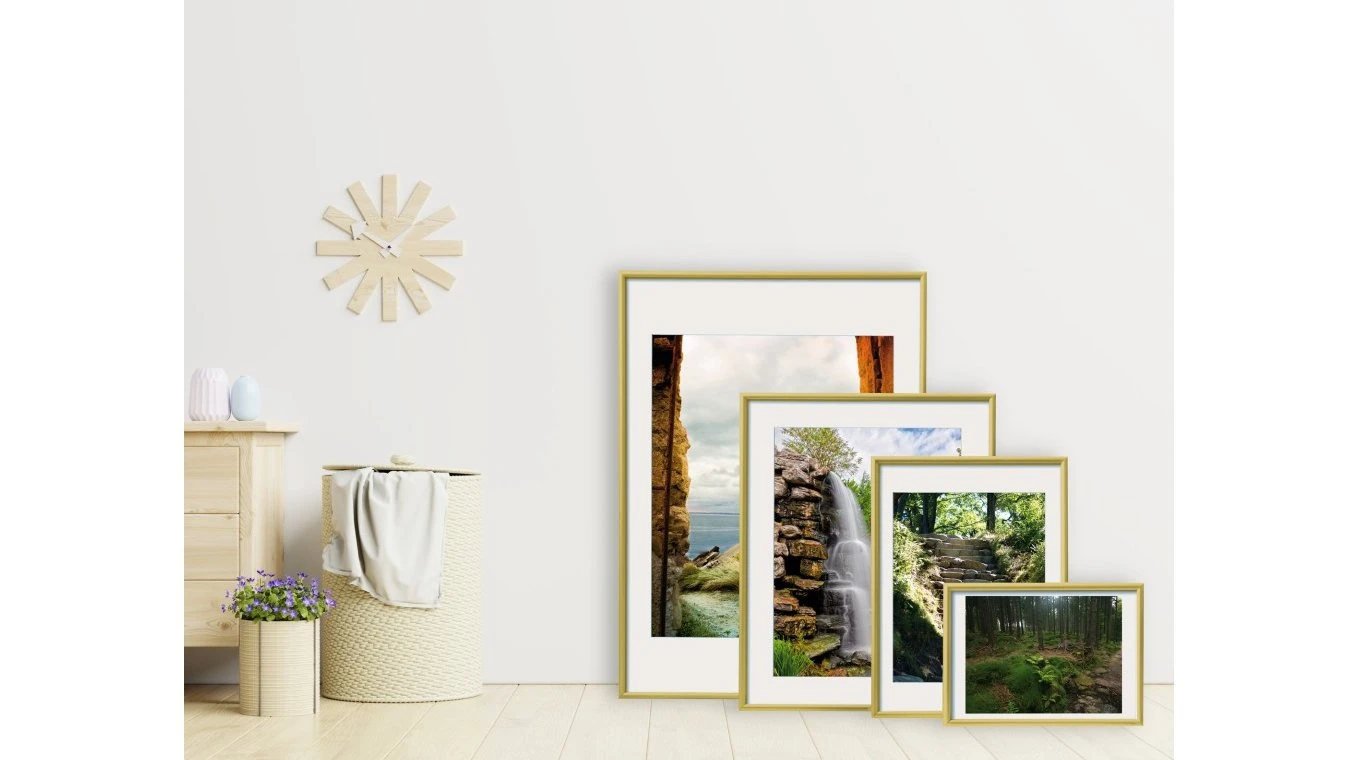 DUFCO "Alu Design" Cadre photo en aluminium 30 x 40 cm