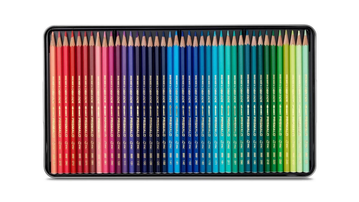 CARAN D'ACHE Crayons de couleur Prismalo 3 mm, 80 pcs.