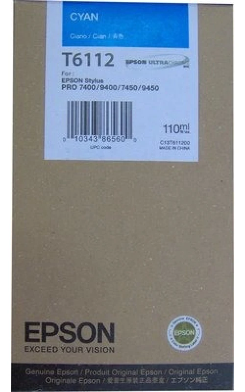 EPSON T6112 Tintenpatrone cyan