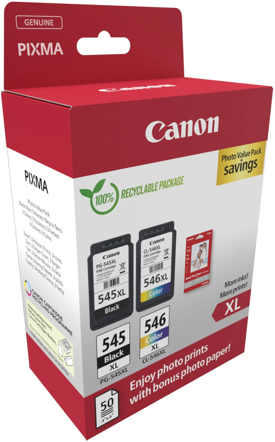 CANON Photo ValuePack XL schw./color