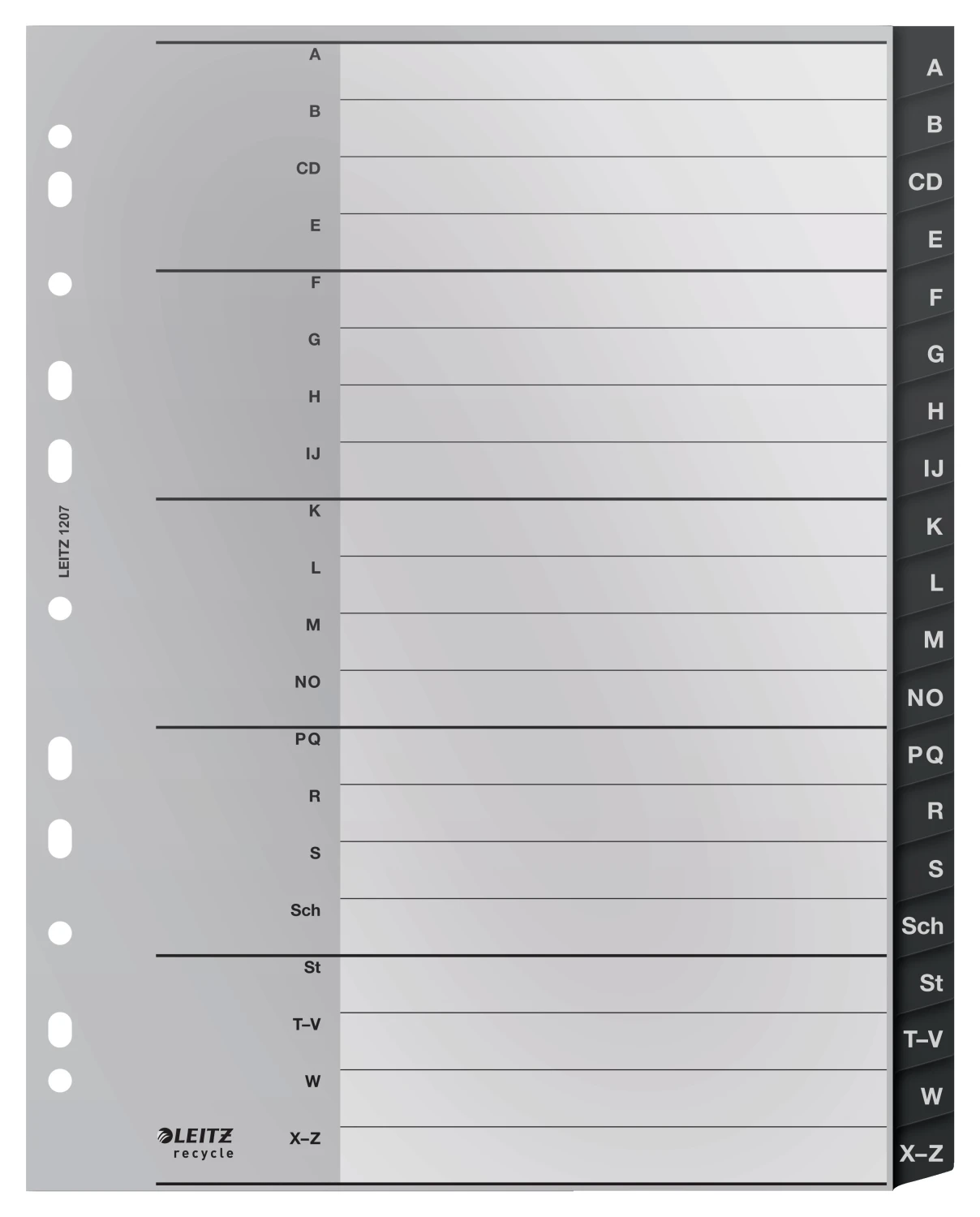 LEITZ Répertoire A - Z