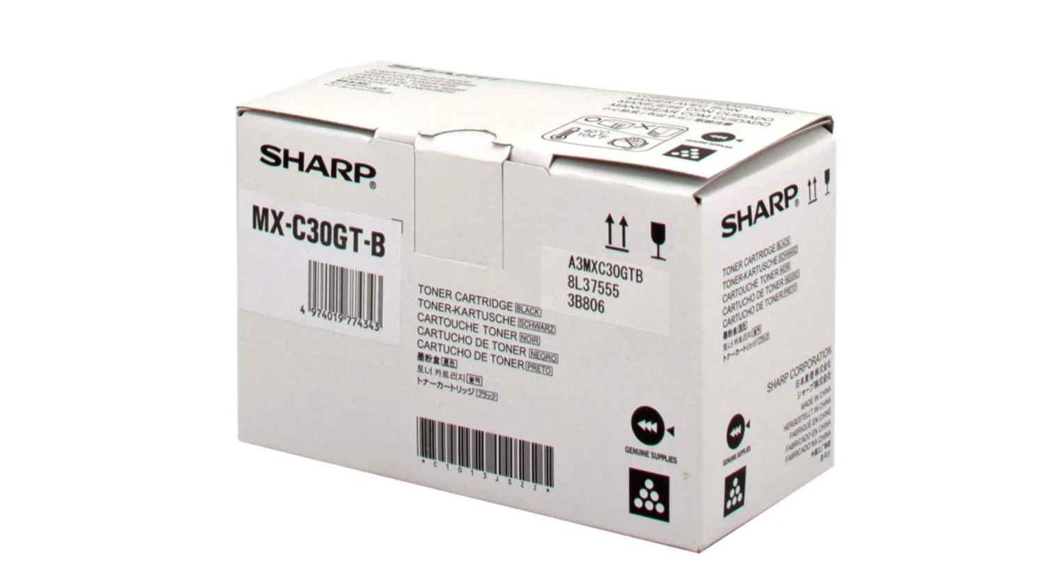 SHARP MX-C30GTB  Cartouche toner noir
