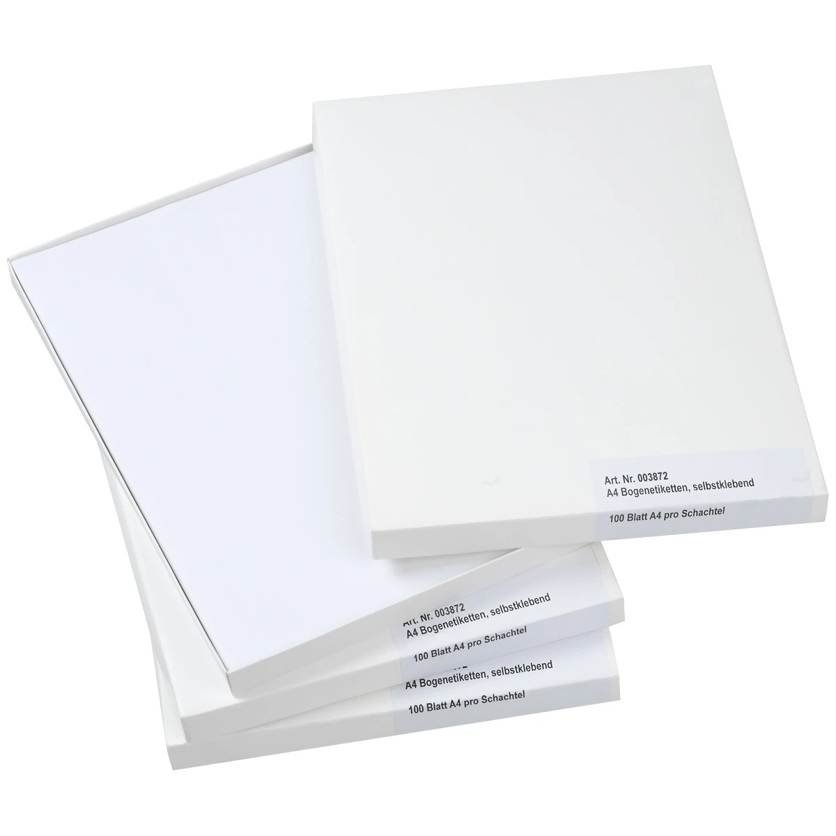 Etiquettes A4,  100 feuilles, 208.4 x 147.63 mm