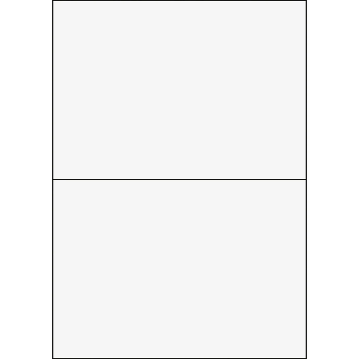 Etiquettes A4,  100 feuilles, 208.4 x 147.63 mm