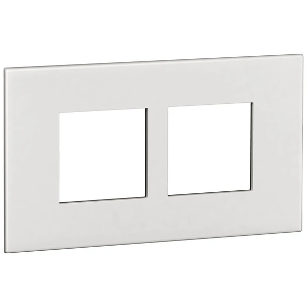 Legrand Arteor with Netatmo Rahmenplatte Basic 2x1