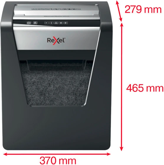 REXEL Destructeur documents Momentum M510, P-5, 23lt