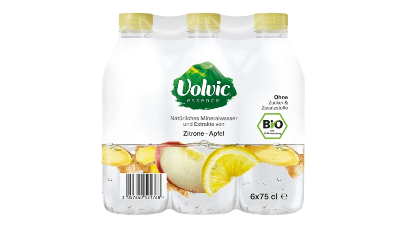 VOLVIC Essence Citron Pomme 6 x 7.5 dl