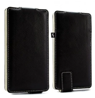 Proporta Gecko Étui à clapet universel en cuir pour smartphone