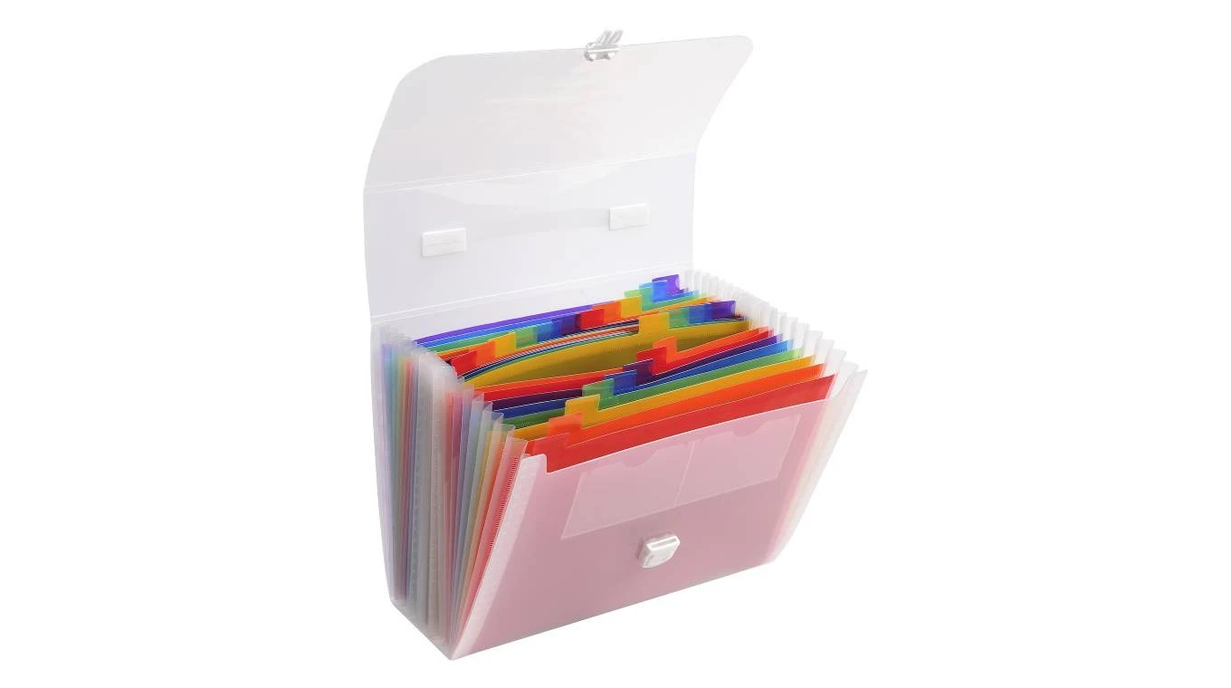 EXACOMPTA trieur valisette Crystal A4