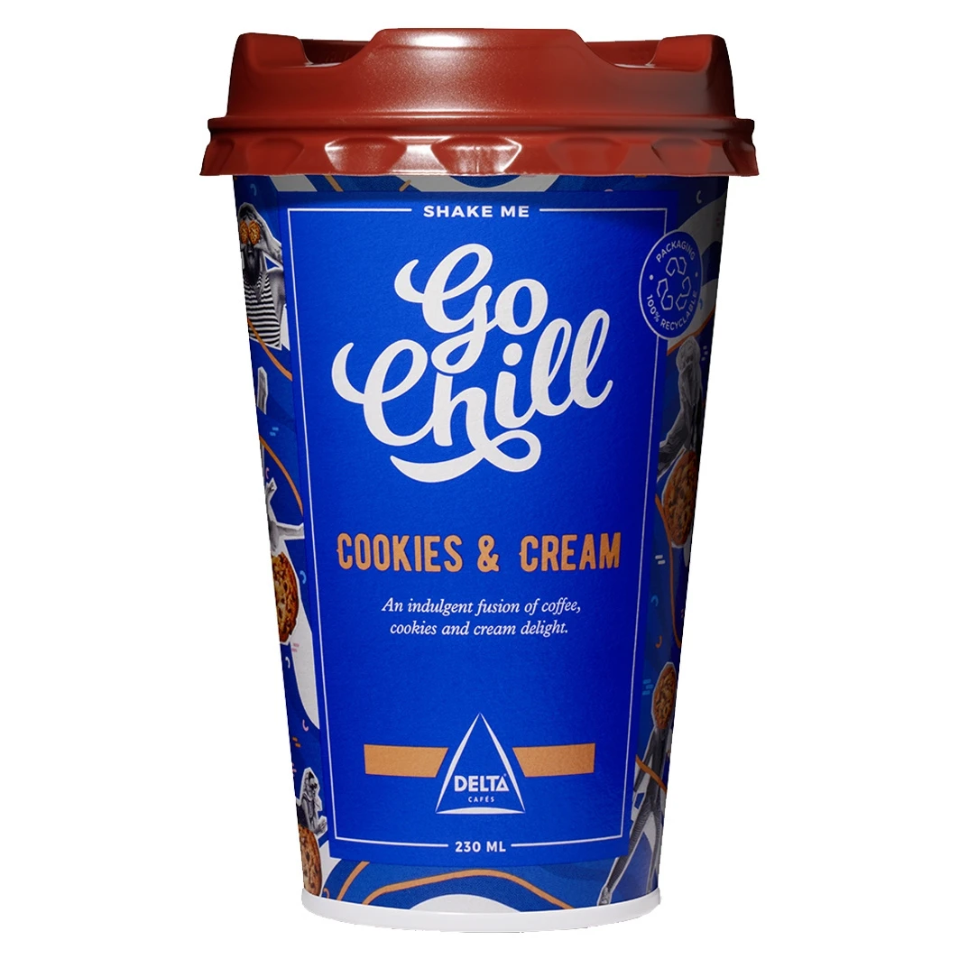 GO CHILL Cookies & Cream 10 x 230 ml
