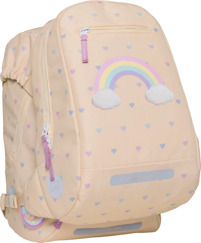 BECKMANN Schulrucksack Classic mit Wendetasche