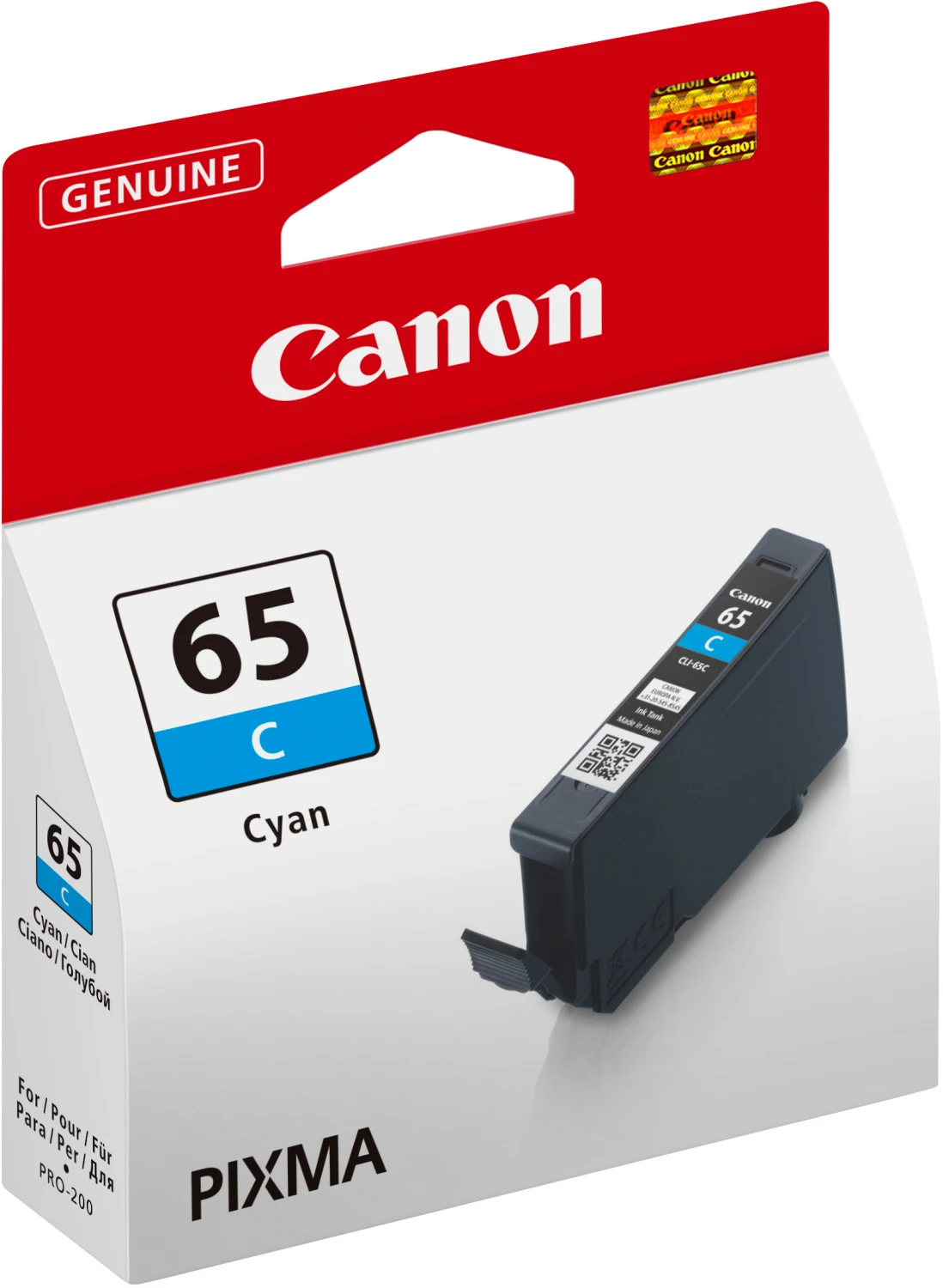 CANON Tintenpatrone cyan CLI-65C