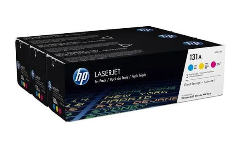 HP Toner 131A cyan/mag/yellow U0SL1AM