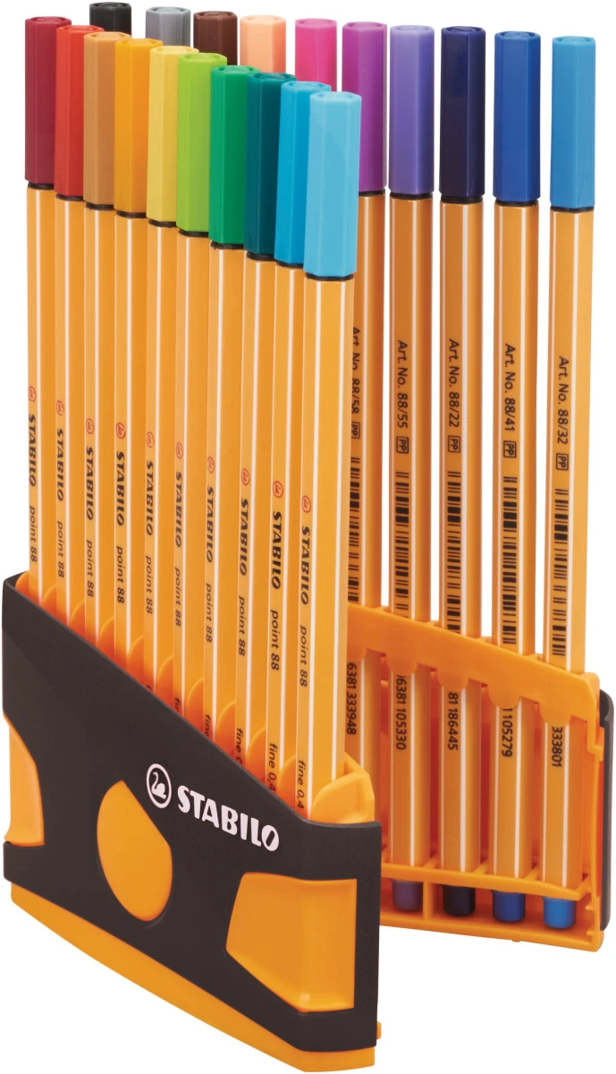STABILO Fineliner Point 88 ColorParade (20x)