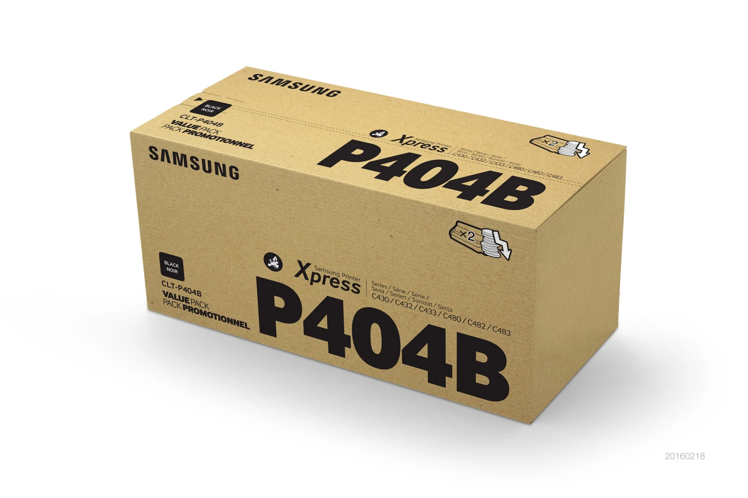 SAMSUNG Toner-Modul Twin-Pack schwarz